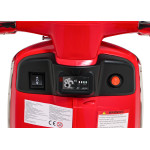 Elektrická motorka Vespa ROMA Scooter - červená